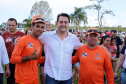 Quem foi até o Parque Estadual de Vila Velha neste domingo (13) viu um cenário diferente. Cerca de 10 balões de diversos tamanhos e formatos coloriram o céu na 1ª Revoada de Balões. 

O governador Carlos Massa Ratinho Junior prestigiou o evento e disse que o investimento no turismo ambiental é a tendência mundial. 
