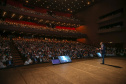 O governador Carlos Massa Ratinho Junior lança nesta quarta-feira (09) evento Governo 5.0 - Inovação a Serviço da População, Como Fazer Diferente,Como Pensar Diferente, no Teatro Guaira em Curitiba.  14/10/2019 - Foto: Geraldo Bubniak/AEN