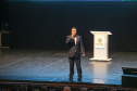O governador Carlos Massa Ratinho Junior lança nesta quarta-feira (09) evento Governo 5.0 - Inovação a Serviço da População, Como Fazer Diferente,Como Pensar Diferente, no Teatro Guaira em Curitiba.  14/10/2019 - Foto: Geraldo Bubniak/AEN