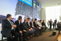 O governador Carlos Massa Ratinho Junior e a ministra da Agricultura, Pecuária e Abastecimento, Tereza Cristina, anunciam nesta terça-feira (15),  no Palácio Iguaçu, em Curitiba, a suspensão das campanhas de vacinação contra febre aftosa em rebanhos bovinos e de bufalinos no Paraná.  Curitiba, 14/10/2019 - Foto: Geraldo Bubniak/AEN