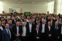 O governador Carlos Massa Ratinho Junior e a ministra da Agricultura, Pecuária e Abastecimento, Tereza Cristina, anunciam nesta terça-feira (15),  no Palácio Iguaçu, em Curitiba, a suspensão das campanhas de vacinação contra febre aftosa em rebanhos bovinos e de bufalinos no Paraná.  Curitiba, 14/10/2019 - Foto: Geraldo Bubniak/AEN