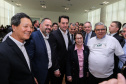 O governador Carlos Massa Ratinho Junior e a ministra da Agricultura, Pecuária e Abastecimento, Tereza Cristina, anunciam nesta terça-feira (15),  no Palácio Iguaçu, em Curitiba, a suspensão das campanhas de vacinação contra febre aftosa em rebanhos bovinos e de bufalinos no Paraná.  Curitiba, 14/10/2019 - Foto: Geraldo Bubniak/AEN