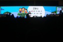 O governador Carlos Massa Ratinho Junior particiou nesta segunda-feira (21) do evento de premiação do Concurso Agrinho 2019. Promovido pela Federação da Agricultura do Paraná (Faep), com a parceria do Governo do Estado, o programa envolve, todo ano, aproximadamente 800 mil alunos e mais de 50 mil professores. Pinhais,21/10/2019 Foto:Jaelson Lucas / AEN
