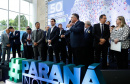 O governador Carlos Massa Ratinho Junior anuncia nesta segunda-feira (21) a liberação de R$ 50 milhões para ações da área da saúde. Curitiba, 21/10/2019 