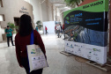 O Instituto das Águas do Paraná, vinculado à Secretaria de Estado de Desenvolvimento Sustentável e do Turismo, junto com o Fórum Nacional de Comitês de Bacia Hidrográfica, promove nesta semana (21 a 25) o 21º Encontro Nacional dos Comitês de Bacias Hidrográficas (Encob). No primeiro dia de evento, em Foz do Iguaçu, cerca de 1,3 mil pessoas se credenciaram para participar dos debates e exposições.Foto: Divulgação/SEDEST