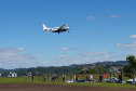 A nova linha aérea ligando Curitiba e Francisco Beltrão, no Sudoeste, inaugurada nesta terça-feira (22), dentro do programa Voe Paraná, do Governo do Estado, terá forte impacto na economia da região. “É um programa arrojado, inovador, que nos aproxima da capital e que, sem dúvida, vai ajudar a atrair mais investimentos”, afirmou o prefeito Cleber Fontana. “É um marco para a economia da região”, avalia.Foto: Prefeitura de Francisco Beltrão