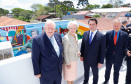 Foi inaugurada nesta terça-feira (22) a sede do Instituto Princesa Benedikte em Curitiba, primeiro projeto social dinamarquês no Brasil, que vai abrigar crianças que foram retiradas da guarda dos pais, vítimas de abandono ou violência. O governador Carlos Massa Ratinho Junior participou evento, que contou com a presença da princesa Benedikte da Dinamarca, patrona da entidade.