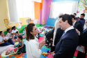 Foi inaugurada nesta terça-feira (22) a sede do Instituto Princesa Benedikte em Curitiba, primeiro projeto social dinamarquês no Brasil, que vai abrigar crianças que foram retiradas da guarda dos pais, vítimas de abandono ou violência. O governador Carlos Massa Ratinho Junior participou evento, que contou com a presença da princesa Benedikte da Dinamarca, patrona da entidade.