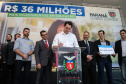 O governador Carlos Massa Ratinho Junior confirma nesta terça-feira (22) recursos para investimentos em infraestrutura escolar. Serão emitidas ordens de serviço para início de obras de reparos e melhorias e autorizadas novas licitações, envolvendo mais de 100 escolas, em todas as regiões do Estado   Curitiba, 22/10/2019 - Foto: Geraldo Bubniak/AEN