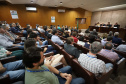 O secretário da Fazenda Renê Garcia, empossa os novos delegados regionais da SEFA.Curitiba, 25-10-19.Foto: Arnaldo Alves / AEN.