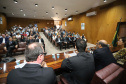 O secretário da Fazenda Renê Garcia, empossa os novos delegados regionais da SEFA.Curitiba, 25-10-19.Foto: Arnaldo Alves / AEN.