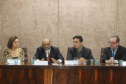 O secretário da Fazenda Renê Garcia, empossa os novos delegados regionais da SEFA.Curitiba, 25-10-19.Foto: Arnaldo Alves / AEN.