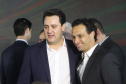 O governador Carlos Massa Ratinho Junior e o presidente da Copel, Daniel Slaviero, lançam nesta terça-feira (29) o Programa Paraná Trifásico, em Curitiba