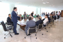 O governador Carlos Massa Ratinho Junior, sanciona a lei que cria o Fundo Estadual de Combate a Corrupção. Participaram: controlador geral do Estado, Raul Siqueira; secretário chefe da Casa Civil, Guto Silva; líder do Governo na Assembleia Legislativa, deputado Hussein Bakri; representante da Transparência Internacional, Bruno Brandão; entre outros.Curitiba, 30-10-19.Foto: Arnaldo Alves / AEN.