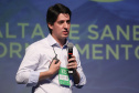 O secretário do Planejamento e Projetos Estruturantes - Valdemar Bernardo Jorge participa nesta sexta-feira (01), do encontro de capacitação Governo 5.0 no Hotel Rafain Palace & Convention, em Foz do Iguaçu. Foz do Iguaçu, 01/11/2019 - Foto: José Fernando Ogura/AEN