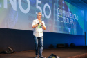 O secretário da Comunicação e Cultura, Hudson José, participa nesta sexta-feira (01),  do encontro de capacitação Governo 5.0 no Hotel Rafain Palace & Convention, em Foz do Iguaçu. Foz do Iguaçu, 01/11/2019 -  Foto: Geraldo Bubniak/AEN