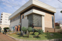 O Núcleo da Divisão de Crimes Contra a Corrupção e a Delegacia da Mulher de Londrina contam com nova estrutura. O prédio que abriga as duas unidades foi inaugurado oficialmente nesta sexta-feira (08). Foto: Divulgação/PCPR