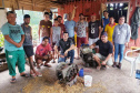 Pescadores fazem curso de mecânica de embarcações. Fotos de Pierpaolo Nota/ Portos do Paraná 