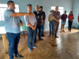 Moradores da comunidade rural Nova Colônia, do município de Catanduvas, agora têm água tratada na torneira durante 24 horas por dia. O sistema foi entregue oficialmente nesta quarta-feira (13) pelo diretor de Investimentos da Sanepar, Joel de Jesus Macedo, e pelo prefeito de Catanduvas, Moisés Aparecido de Souza, às famílias. O evento foi no Pavilhão da Igreja de Nova Colônia. Foto: Sanepar
