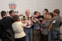O secretário da Administração e da Previdência, Reinhold Stephanes, concede nesta terça-feira (19) entrevista coletiva para detalhar a proposta do Governo de atualização da previdência dos servidores estaduais.Foto: Ari Dias/AEN