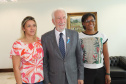 O governador em exercício Darci Piana repassa recursos a entidades sociais que atendem crianças e adolescentes e, pessoas com deficiência. Participaram: secretário da Justiça, Família e Trabalho, Ney Leprevost; diretor do Departamento de Apoio a Pessoa com Deficiência e de Políticas Públicas para Acessibilidade da SEJUF, Felipe Braga Côrtes; pres. Do Instituto Educacional Duque de Caxias, Alcides Madalozzo; entre outros.Curitiba, 19-11-19.Foto: Arnaldo Alves / AEN.