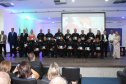 Agentes, instrutores, diretores de unidades e coordenadores regionais participaram da cerimônia de encerramento das atividades de 2019 da Escola Penitenciária (Espen), do Departamento Penitenciário do Paraná (Depen), que ocorreu nesta terça-feira (19), no auditório da Polícia Rodoviária Federal
