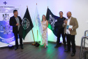 Agentes, instrutores, diretores de unidades e coordenadores regionais participaram da cerimônia de encerramento das atividades de 2019 da Escola Penitenciária (Espen), do Departamento Penitenciário do Paraná (Depen), que ocorreu nesta terça-feira (19), no auditório da Polícia Rodoviária Federal