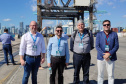 As oportunidades de negócios nos Portos do Paraná estão sendo apresentadas em Miami, nos Estados Unidos, no 28.º Congresso Latino-Americano de Portos. A empresa pública paranaense representa os terminais brasileiros e participa do evento junto com a Autoridade Portuária de Santos. Além da feira de serviços e exposições, os representantes do Paraná participam de palestras, reuniões bilaterais, debates e visitas técnicas. Foto: Divulgação/Portos do Paraná