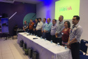 A Paraná Turismo promoveu nesta quarta-feira (20) o workshop Viaje Paraná, desta vez na região Ecoaventuras histórias e sabores na cidade de Campo Mourão. Ao todo serão 14 workshops nas 14 regiões turísticas do Estado coordenados pelas assessoras técnicas Alessandra de Paula Xavier e Vera Meza. Foto: Edson Thomaz