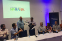 A Paraná Turismo promoveu nesta quarta-feira (20) o workshop Viaje Paraná, desta vez na região Ecoaventuras histórias e sabores na cidade de Campo Mourão. Ao todo serão 14 workshops nas 14 regiões turísticas do Estado coordenados pelas assessoras técnicas Alessandra de Paula Xavier e Vera Meza. Foto: Edson Thomaz