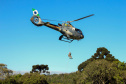 A temporada de verão 2019/2020 contará com uma base do Batalhão de Polícia Militar de Operações Aéreas (Bpmoa) em Matinhos para dar suporte às equipes da PM e do Corpo de Bombeiros em operações, radiopatrulhamento aéreo, resgates e remoções aeromédicas, entre outras ações.
Foto: PMPR