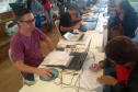 A feira de serviços Paraná Cidadão registrou cerca de 13 mil atendimentos em Cascavel. A ação ofereceu mais de 30 serviços, entre eles a emissão da carteira de identidade, carteira de trabalho e CPF. Foto: SEJUF