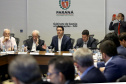 Governador Carlos Massa Ratinho Junior em reunião com os secretários. Curitiba,10/12/2019 Foto:Jaelson Lucas / AEN