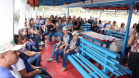 A empresa pública Portos do Paraná acaba de renovar o convênio do Projeto Porto Escola com os municípios de Paranaguá e Antonina. Com o ato desta terça-feira (10), a empresa dá continuidade à atividade que tem como objetivo abrir e aproximar ainda mais o porto da cidade. No programa, isso se dá através da educação. Em cinco anos, já são 9.561 alunos atendidos. Foto: Claudio Neves