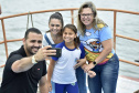 A empresa pública Portos do Paraná acaba de renovar o convênio do Projeto Porto Escola com os municípios de Paranaguá e Antonina. Com o ato desta terça-feira (10), a empresa dá continuidade à atividade que tem como objetivo abrir e aproximar ainda mais o porto da cidade. No programa, isso se dá através da educação. Em cinco anos, já são 9.561 alunos atendidos. Foto: Claudio Neves