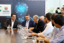 O governador Carlos Massa Ratinho Junior lançou nesta quinta-feira (12) dois projetos do Banco Regional de Desenvolvimento do Extremo Sul (BRDE) voltados à inovação: o BRDE Labs e o Fip Anjo. O objetivo é apoiar, capacitar e aportar recursos a startups paranaenses de diversas áreas, mas com foco principal no desenvolvimento de soluções para o agronegócio. Curitiba12/12/2019 Foto:Jaelson Lucas / AEN