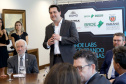 O governador Carlos Massa Ratinho Junior lançou nesta quinta-feira (12) dois projetos do Banco Regional de Desenvolvimento do Extremo Sul (BRDE) voltados à inovação: o BRDE Labs e o Fip Anjo. O objetivo é apoiar, capacitar e aportar recursos a startups paranaenses de diversas áreas, mas com foco principal no desenvolvimento de soluções para o agronegócio. Curitiba12/12/2019 Foto:Jaelson Lucas / AEN