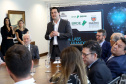 O governador Carlos Massa Ratinho Junior lançou nesta quinta-feira (12) dois projetos do Banco Regional de Desenvolvimento do Extremo Sul (BRDE) voltados à inovação: o BRDE Labs e o Fip Anjo. O objetivo é apoiar, capacitar e aportar recursos a startups paranaenses de diversas áreas, mas com foco principal no desenvolvimento de soluções para o agronegócio. Curitiba12/12/2019 Foto:Jaelson Lucas / AEN