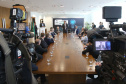 O governador Carlos Massa Ratinho Junior lançou nesta quinta-feira (12) dois projetos do Banco Regional de Desenvolvimento do Extremo Sul (BRDE) voltados à inovação: o BRDE Labs e o Fip Anjo. O objetivo é apoiar, capacitar e aportar recursos a startups paranaenses de diversas áreas, mas com foco principal no desenvolvimento de soluções para o agronegócio. Curitiba12/12/2019 Foto:Jaelson Lucas / AEN