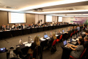 Reunidos durante todo o dia desta quinta-feira (12) em Curitiba, os secretários estaduais de Fazenda de todo o País decidiram aumentar a atuação sobre o Congresso Nacional para evitar perdas para as finanças dos Estados. As perdas podem estar contidas especialmente em três Propostas de Emendas Constitucionais (PEC) que estão em discussão naquela casa. Foto: Ari Dias/AEN