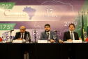 Reunidos durante todo o dia desta quinta-feira (12) em Curitiba, os secretários estaduais de Fazenda de todo o País decidiram aumentar a atuação sobre o Congresso Nacional para evitar perdas para as finanças dos Estados. As perdas podem estar contidas especialmente em três Propostas de Emendas Constitucionais (PEC) que estão em discussão naquela casa. Foto: Ari Dias/AEN