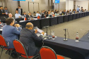 Reunidos durante todo o dia desta quinta-feira (12) em Curitiba, os secretários estaduais de Fazenda de todo o País decidiram aumentar a atuação sobre o Congresso Nacional para evitar perdas para as finanças dos Estados. As perdas podem estar contidas especialmente em três Propostas de Emendas Constitucionais (PEC) que estão em discussão naquela casa. Foto: Ari Dias/AEN