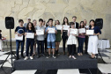 Premiação do Concurso de Desenho do Centro Juvenil de Artes Plásticas(CJAP).Curitiba, 12 de novembro de 2019.Foto: Kraw Penas/SECC