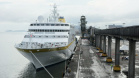 Porto de Paranaguá volta a receber navio de passageiros. Foto: Claudio Neves/Portos do Paraná