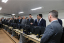 O Governador Carlos Massa Ratinho Junior e o ministro da Justiça e Segurança Pública, Sergio Moro, inauguram nesta segunda-feira (16), em Foz do Iguaçu, o Centro Integrado de Operações de Fronteira. O CIOF reforçará as ações estratégicas estaduais de combate ao tráfico e ao crime organizado. A estrutura passa a integrar o Parque Tecnológico Itaipu, na Itaipu Binacional.Foz do Iguaçu, 16/12/2019 - Foto: Geraldo Bubniak/AEN