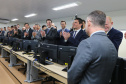 O Governador Carlos Massa Ratinho Junior e o ministro da Justiça e Segurança Pública, Sergio Moro, inauguram nesta segunda-feira (16), em Foz do Iguaçu, o Centro Integrado de Operações de Fronteira. O CIOF reforçará as ações estratégicas estaduais de combate ao tráfico e ao crime organizado. A estrutura passa a integrar o Parque Tecnológico Itaipu, na Itaipu Binacional.Foz do Iguaçu, 16/12/2019 - Foto: Geraldo Bubniak/AEN
