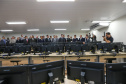 O Governador Carlos Massa Ratinho Junior e o ministro da Justiça e Segurança Pública, Sergio Moro, inauguram nesta segunda-feira (16), em Foz do Iguaçu, o Centro Integrado de Operações de Fronteira. O CIOF reforçará as ações estratégicas estaduais de combate ao tráfico e ao crime organizado. A estrutura passa a integrar o Parque Tecnológico Itaipu, na Itaipu Binacional.Foz do Iguaçu, 16/12/2019 - Foto: Geraldo Bubniak/AEN