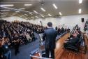 O Governador Carlos Massa Ratinho Junior e o ministro da Justiça e Segurança Pública, Sergio Moro, inauguram nesta segunda-feira (16), em Foz do Iguaçu, o Centro Integrado de Operações de Fronteira. O CIOF reforçará as ações estratégicas estaduais de combate ao tráfico e ao crime organizado. A estrutura passa a integrar o Parque Tecnológico Itaipu, na Itaipu Binacional.Foz do Iguaçu, 16/12/2019 - Foto: Geraldo Bubniak/AEN