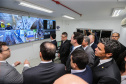 O Governador Carlos Massa Ratinho Junior e o ministro da Justiça e Segurança Pública, Sergio Moro, inauguram nesta segunda-feira (16), em Foz do Iguaçu, as operações do Fronteira Tech na Ponte Internacional da Amizade, que liga Foz do Iguaçu/PR à Ciudad del Este/PY. A iniciativa promover o uso de tecnologias digitais com foco na segurança pública. Foz do Iguaçu, 16/12/2019 - Foto: Geraldo Bubniak/AEN