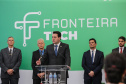 O Governador Carlos Massa Ratinho Junior e o ministro da Justiça e Segurança Pública, Sergio Moro, inauguram nesta segunda-feira (16), em Foz do Iguaçu, as operações do Fronteira Tech na Ponte Internacional da Amizade, que liga Foz do Iguaçu/PR à Ciudad del Este/PY. A iniciativa promover o uso de tecnologias digitais com foco na segurança pública. Foz do Iguaçu, 16/12/2019 - Foto: Geraldo Bubniak/AEN